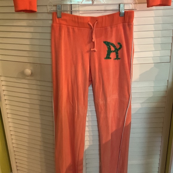 Vintage Crush hand painted hoodie jogging suit - Picture 5 of 9